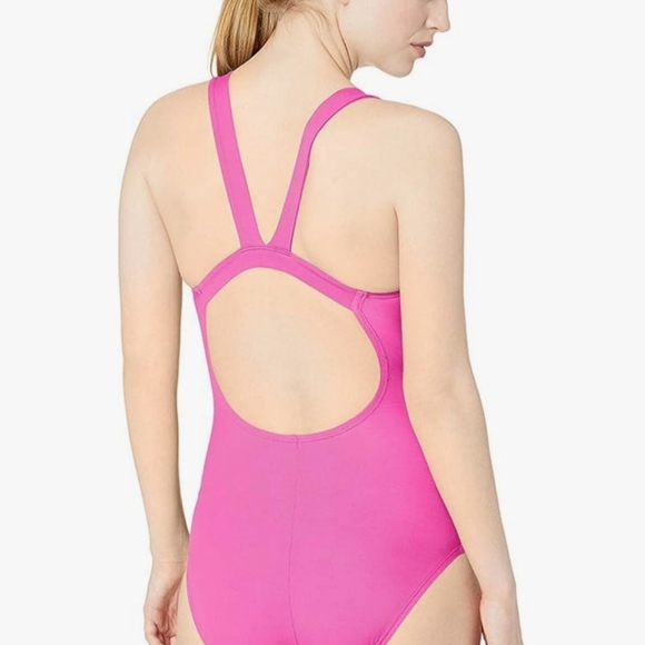 Nike brand one-piece swimsuit, pink, size M - Picture 3 of 10